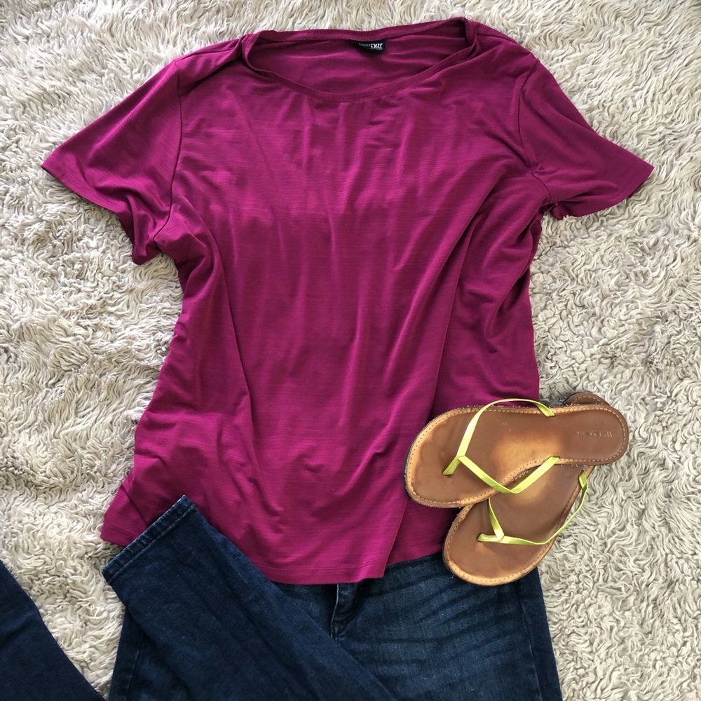 Magenta Slinky Top